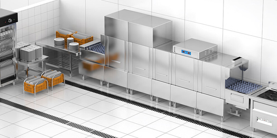 學校食堂用的大型洗碗機是什么 功率一般多大